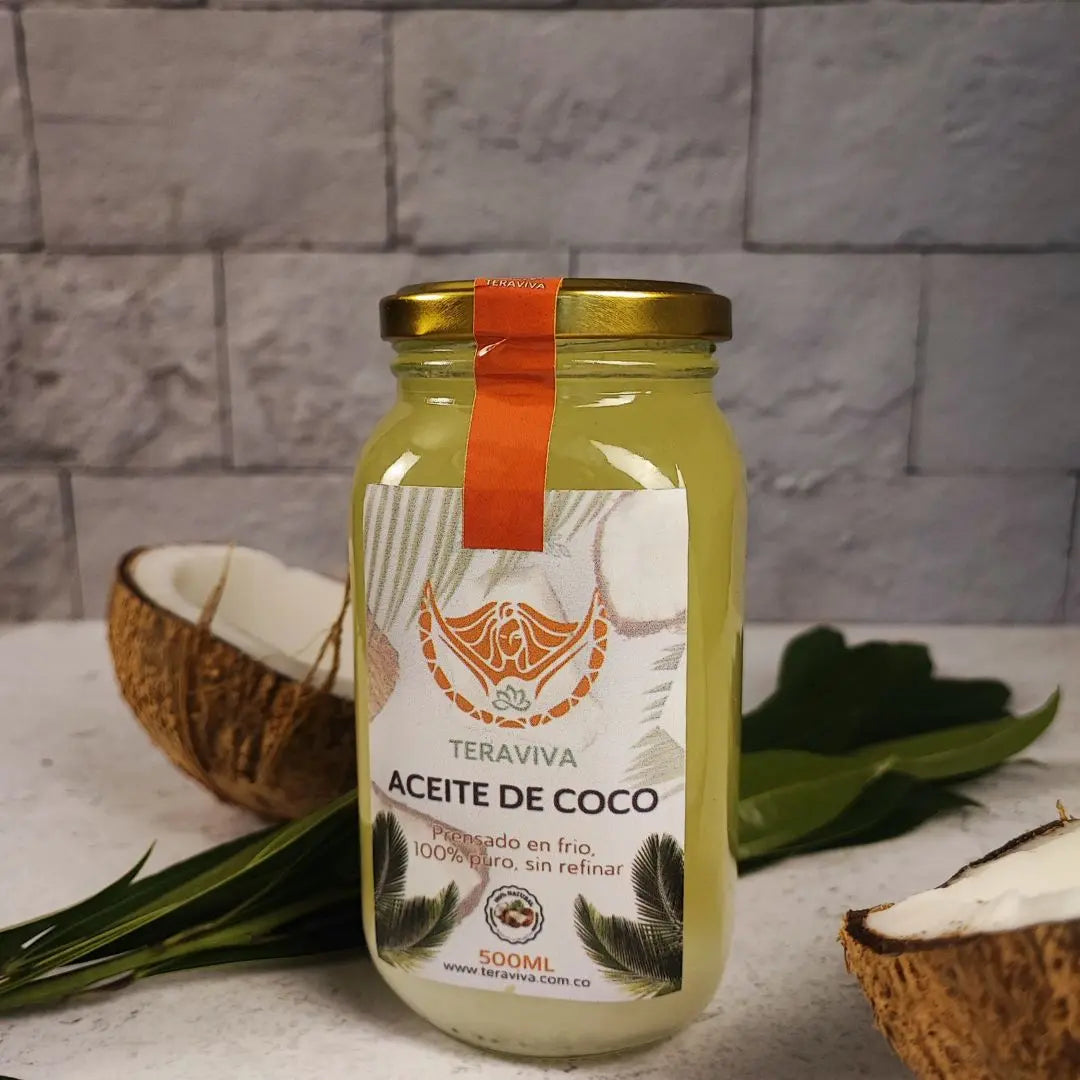 Aceite coco prensado en frio 